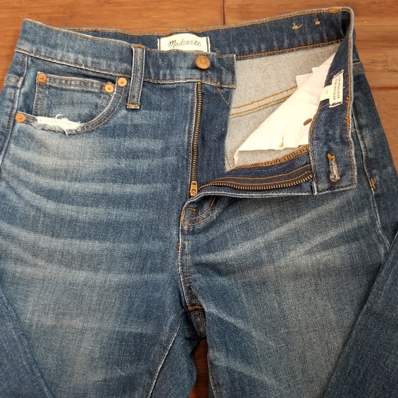 Madewell's The High-Rise Slim Boyjean Denim - Picture 11 of 16